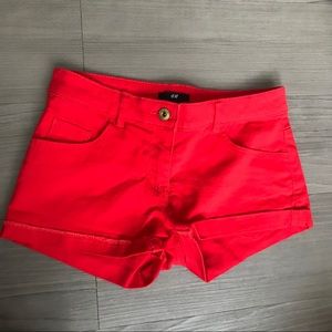 Red H&M Shorts